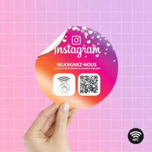 Autocollant NFC Instagram