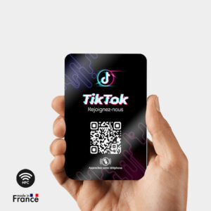 Carte de Visite NFC - TikTok