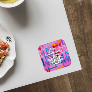 Plaque pour tables de restaurant x10